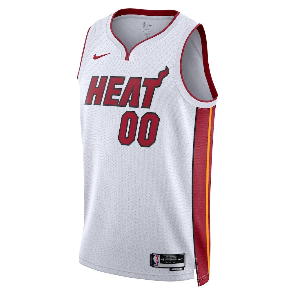 Camiseta Heat Vice alternativa estilo NBA color rosa y azul