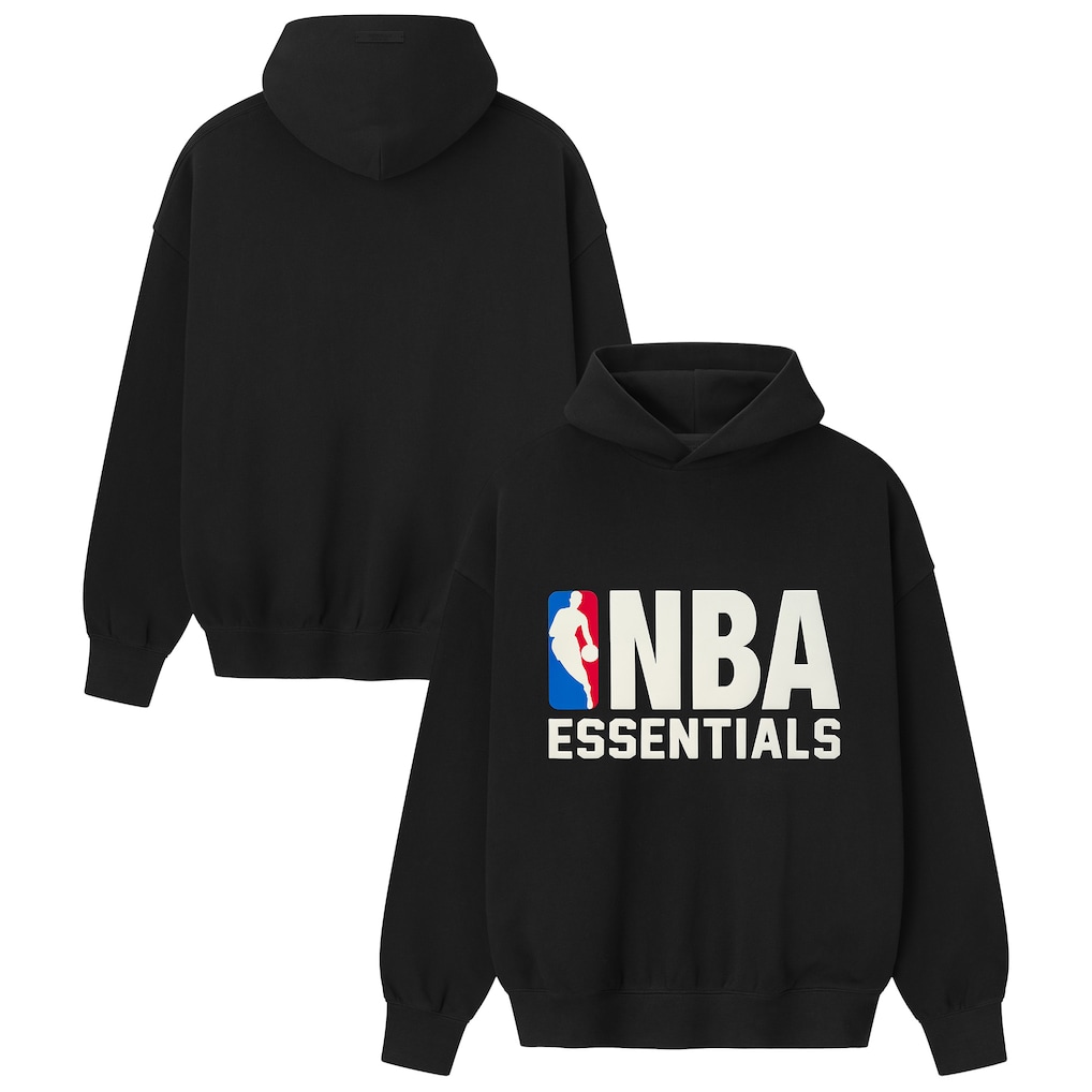 Sudadera Bulls Roar Hoodie retro estilo NBA color rojo y negro